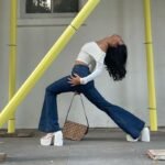 White Over Fold Off Shoulder Top - Image 3