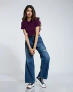 Distressed Wide Leg Denim - Image 5
