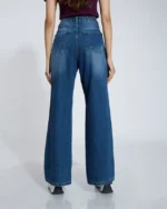 Distressed Wide Leg Denim - Image 2